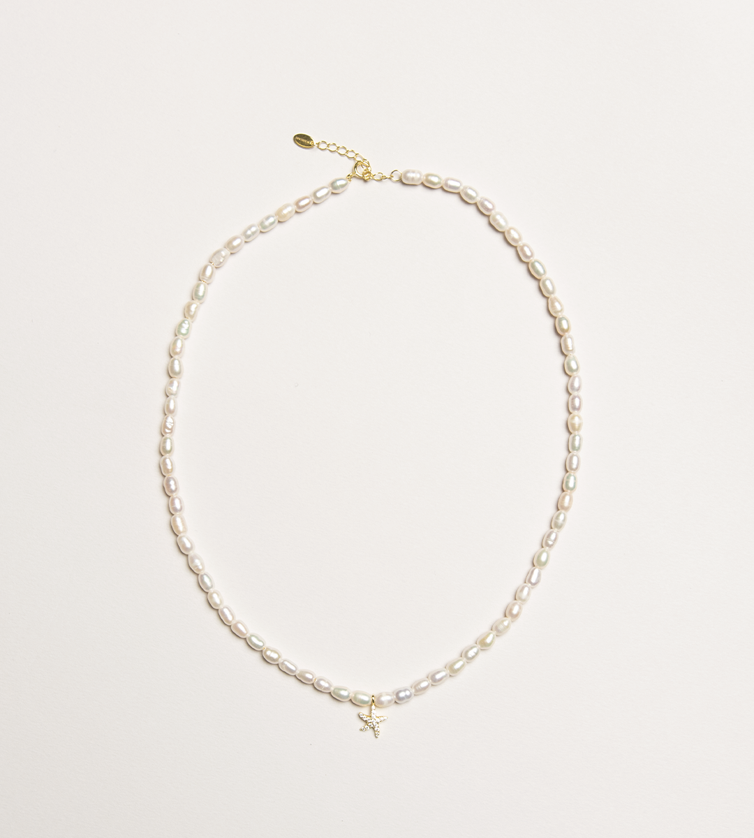 Starfish Pearl Necklace