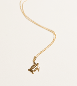 Turtle Necklace / Solid Gold
