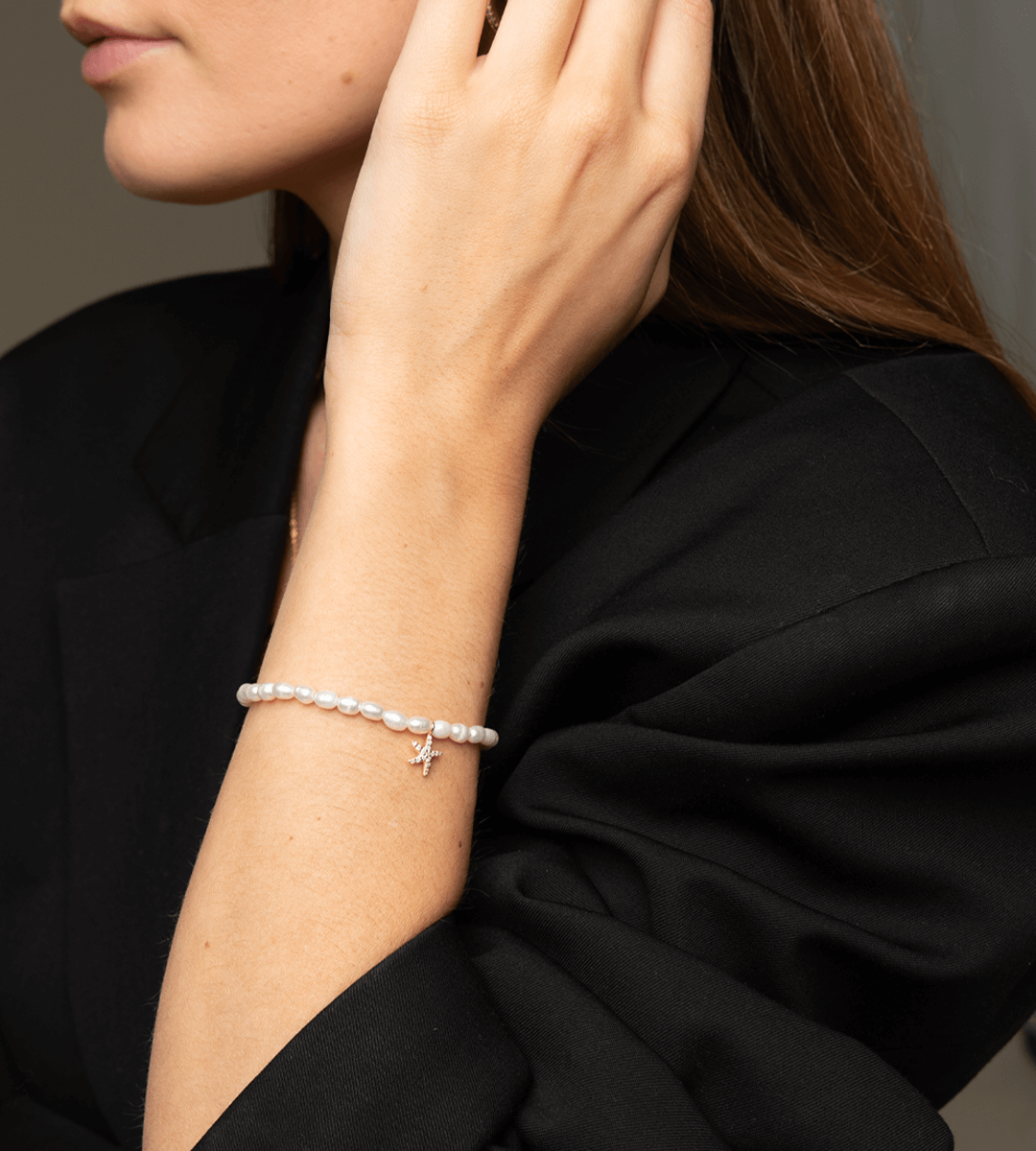Starfish Pearl Bracelet